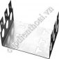 Đế cài, giá Inox gắn phiến – Block 3 phiến